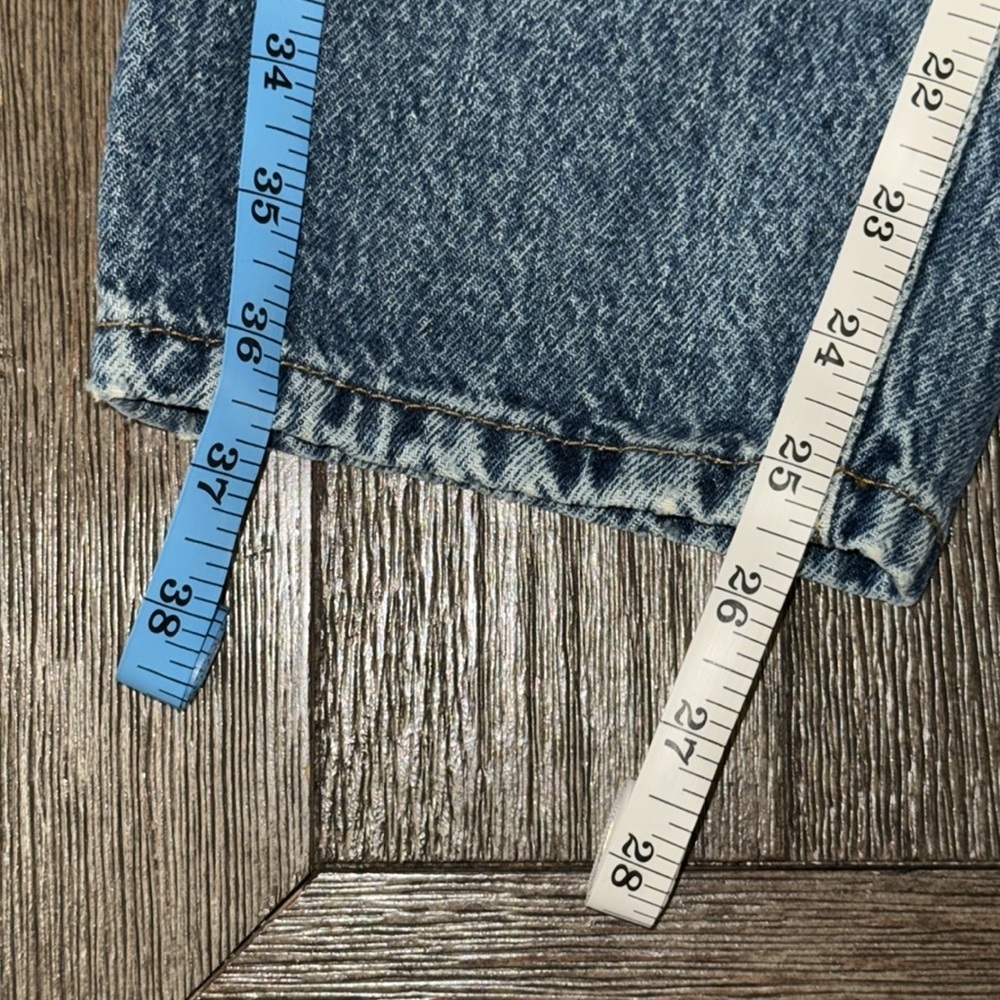 Boden Tapered High Rise Jeans Mid Vintage, Green Tint - Picture 12 of 12